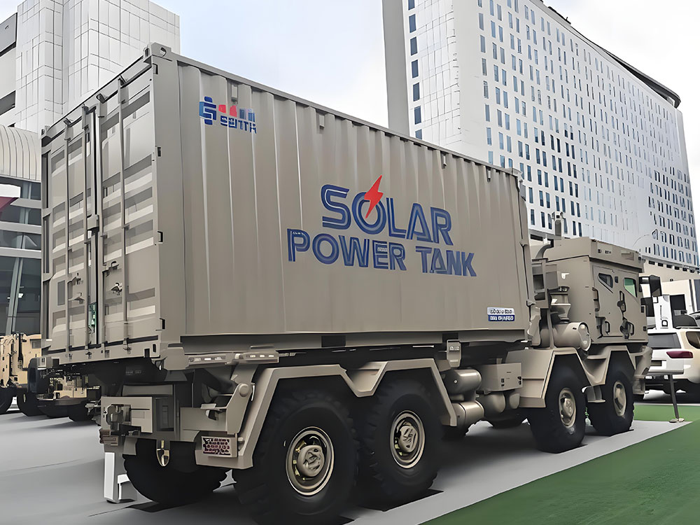 Solar Power Containers for Militärische Angelegenheiten