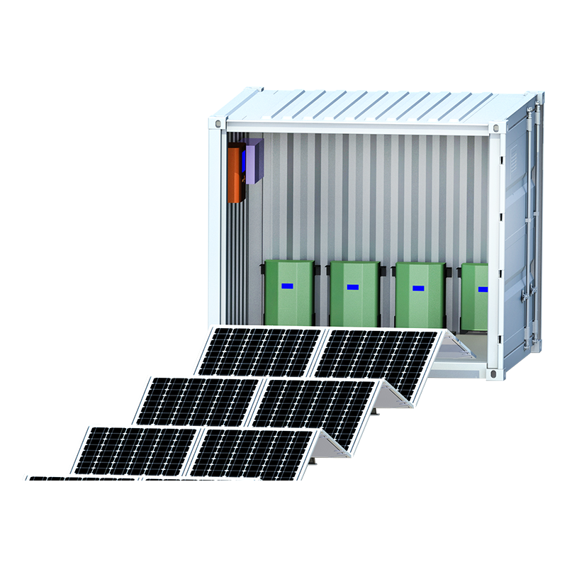 Solar-ESS-Container (Schienentyp)