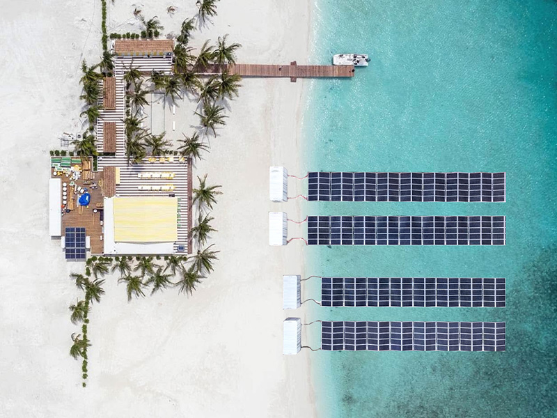 Solar-PV-Container (Float-Typ)